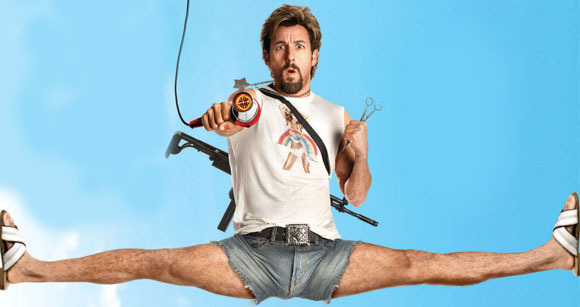 Adam Sandler como un peluquero israelí. Your argument is invalid.