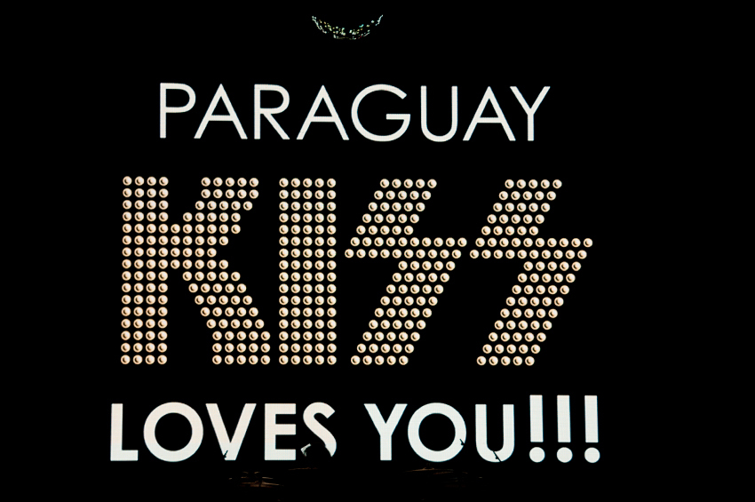 Paraguay, KISS loves you!!!