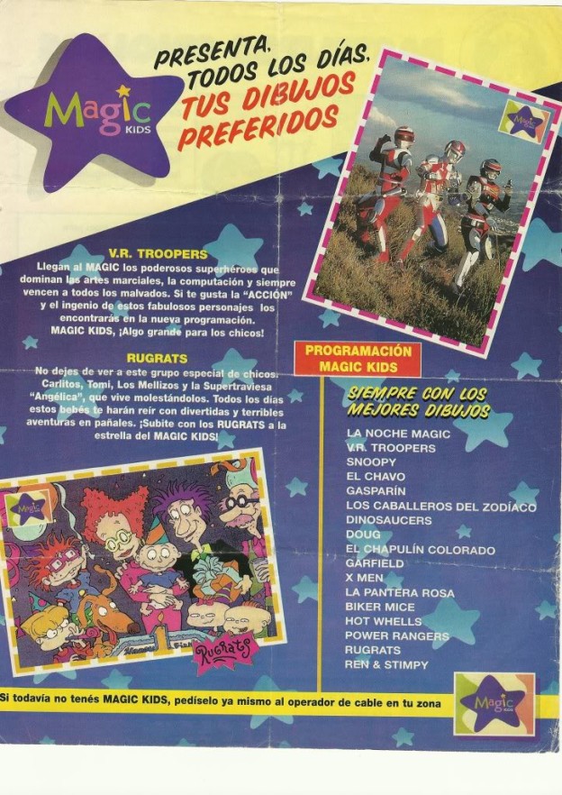Magic Kids en noviembre 1995