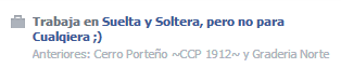 Soltera, pero no para cualquiera