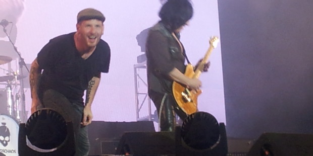 Corey Taylor y Steve Stevens
