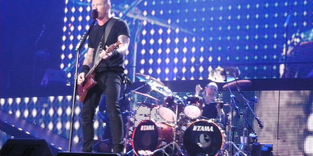James Hetfield y Lars Ulrich